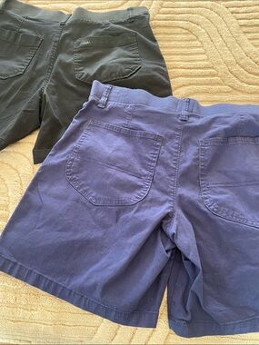 Lee Women's Cargo Shorts in Navy and Black